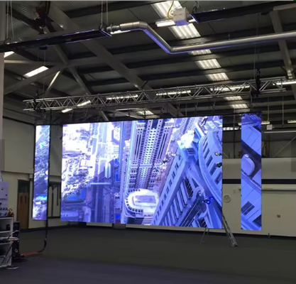 40,000 M2 Densidade Interior Full Color LED Display, à prova d'água, com gabinete de aço selado