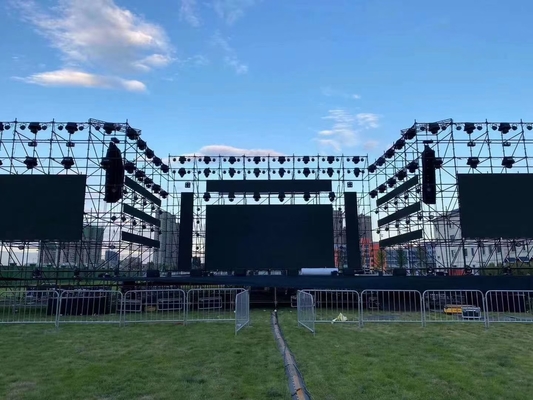 Ultra Thin P10 Small Trailer Advertising LED Screen Fixado ou alugado para publicidade