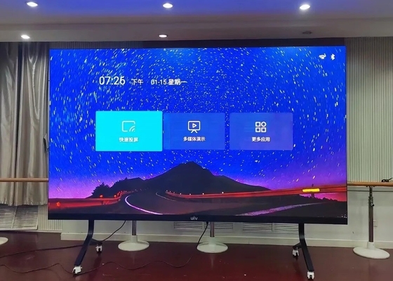 P2.5 Imagem de vídeo LED a cores inteiras de alumínio fundido 10000 pontos/metro quadrado Densidade de pixels