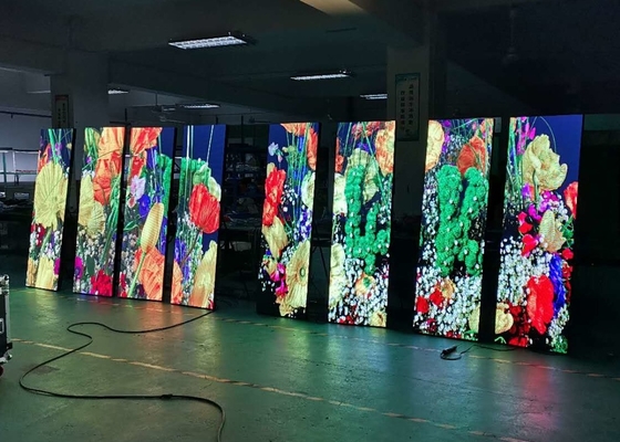 Aluguel de alumínio fundido à prova d'água P3.91 LED Billboard 1/16 Modo de varredura IP43 Adequado para cartazes publicitários