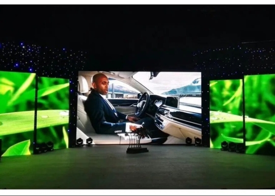 Ecrã curvado LED Billboard P4.81 RGB 1/13 Modo de digitalização Alta taxa de atualização Armário de alumínio fundido a moagem