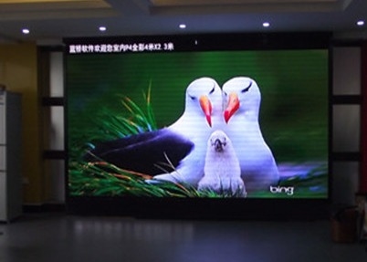 Ecrã de conferência de pequeno porte em ambientes fechados Publicidade Ecrã LED P2.5 HD Alumínio Aluguel de tela leve
