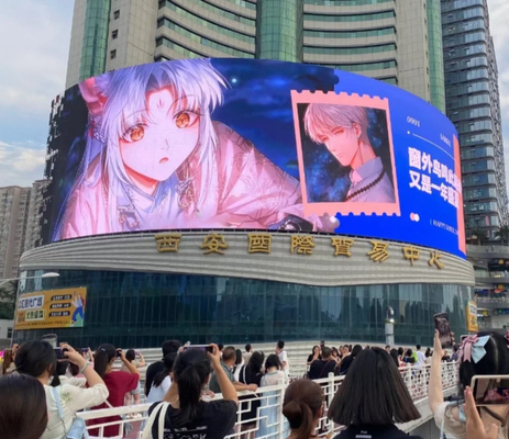 P5 Outdoor Full Color HD LED Die-Casting Aluminum Screen, à prova de água e poeira