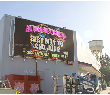 Tela LED Full Color Externa P10, Passo de Pixel de 10mm, IP65