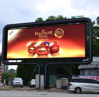 P4 Large Outdoor Full Color LED Die-Cast Aluminum Screen para hospitais e estádios