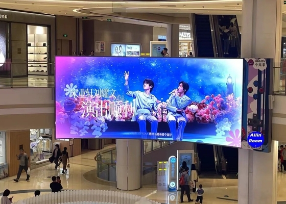 P6 Large Outdoor Full Color LED Rental Screen 64*32 Resolução do módulo de matriz de pontos