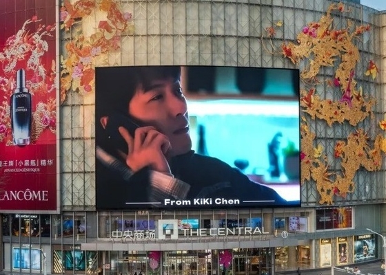 Ecrã de caixa de ferro publicidade exterior à prova d'água Full Color LED Display, Alto brilho Concert LED Screen IP65