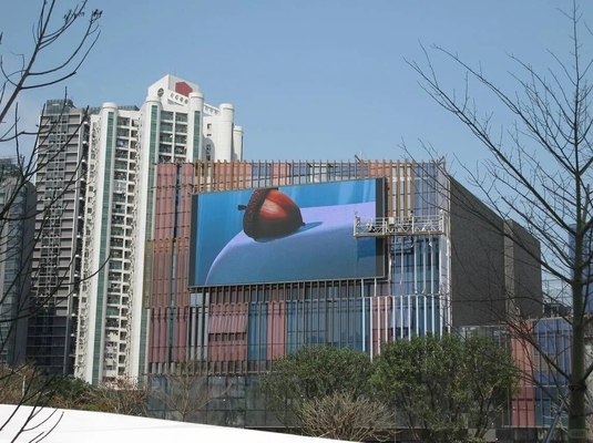 Ecrã de visualização de publicidade LED grande