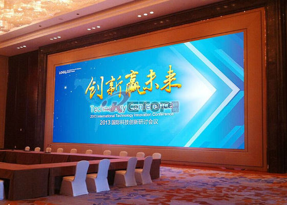 Tela de vídeo LED interna P3.91mm, gabinete de 500x500mm