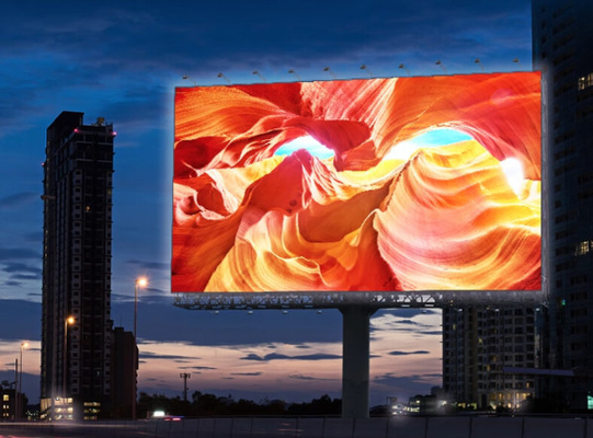 Módulo de fundição a óleo de alumínio à prova d'água Full Color HD SMD P8 Outdoor High Brightness LED Advertising Screen