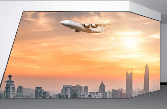 Painel LED para exterior P6 12 pés x 24 pés IP65 à prova d'água para publicidade