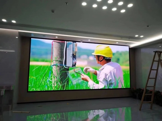 Display LED de alumínio flexível 960x960mm RGB Full Color NOVA System P5