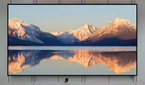 Painel de publicidade LED fixo com resolução de módulo 32*32 para serviço traseiro conveniente e exibição