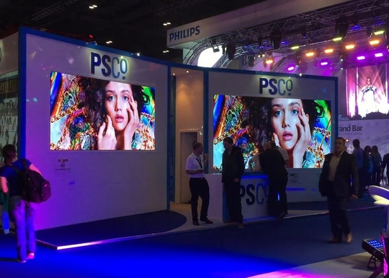 Ecrã de alumínio fundido grande 3 em 1 Indoor Full Color LED Display P1.923 HD LED Video Screen