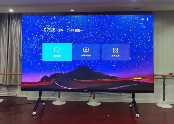 Alto Resolução Indoor Full Color LED Display HD 4mm Pixel pitch Stge Parede
