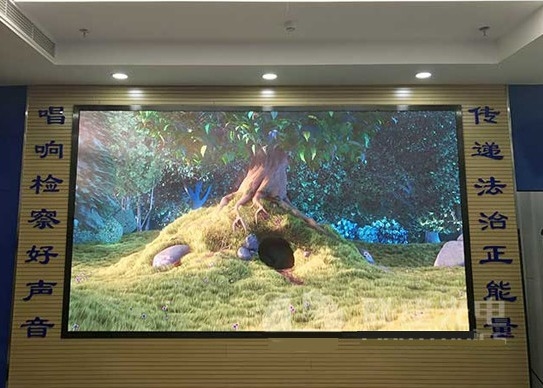 Ultra Slim Small Pitch P1.9 LED Video Wall Indoor LED Display 270420 pontos/M2 492x492mm