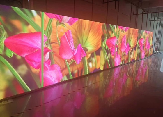 Armário de alumínio de fundição por impressão em interiores Display LED de cores completas LED RGB LED Outdoors de alta eficiência energética