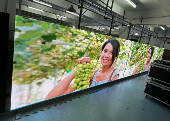 Armário de alumínio de fundição por impressão em interiores Display LED de cores completas LED RGB LED Outdoors de alta eficiência energética