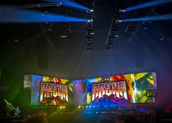 Venda Hot HD Alumínio P4 LED Full Color Display/Indoor LED Screen Video Wall