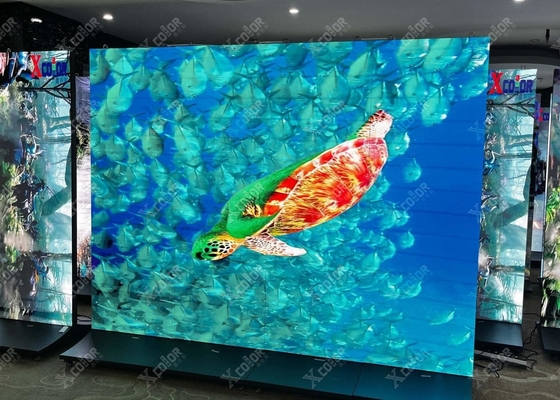 Alumínio de fundição por impressão SMD2121 Quadro de alumínio de alta definição Indoor Rental LED Display Full Color Ecologicamente amigável