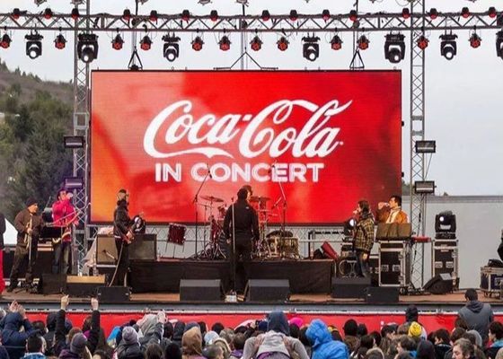 P6 Indoor Full Color LED Rental Screen, Publicidade LED Display Epistar LED Chip