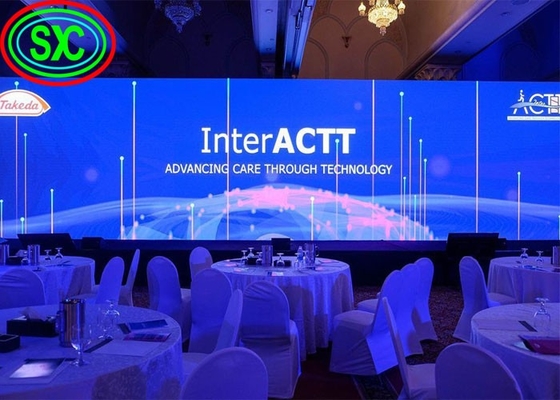 P6 Indoor Full Color LED Rental Screen, Publicidade LED Display Epistar LED Chip