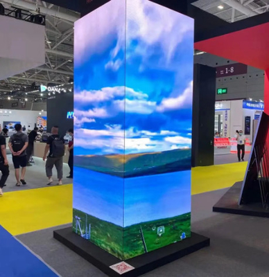 Ecrã de alumínio de fundição LED a cores completas personalizado 2500 CD/m2 Ecrã de publicidade LED interior