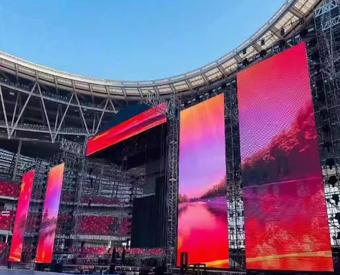 Tela LED SMD P8 com chip Epistar, passo de pixel de 8mm