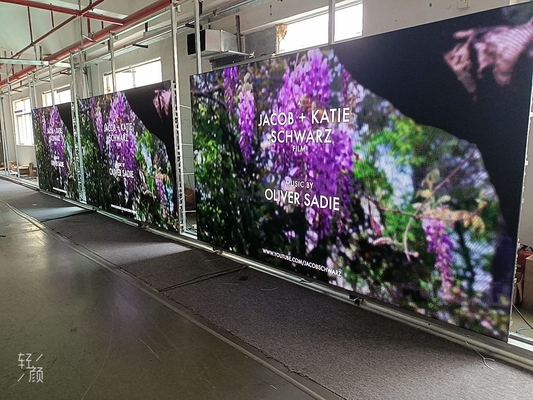 Display LED de aluguer de alta luminosidade HD Outdoor P8 15625 pontos/metro quadrado Densidade de pixels