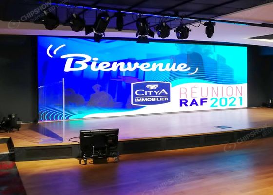 P6 SMD Indoor Rental LED Display Screen 5000cd/m2 Brilho