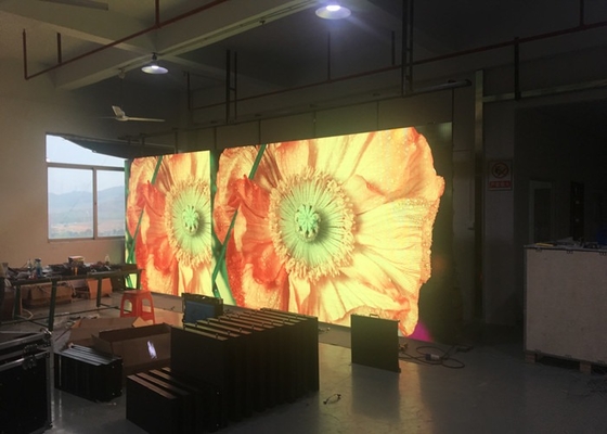 Ecrã LED de alumínio fundido a óleo ultra-claro P5 de cor completa