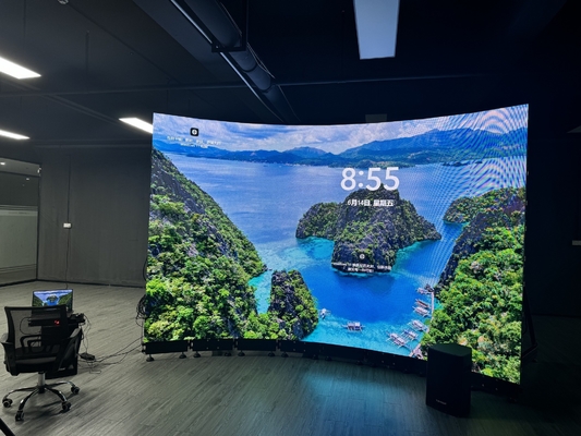 Ecrã de aluguer HD removível de vidro de cristal chip P5 transparente