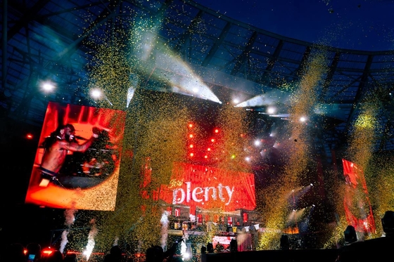 Ecrã de alumínio 320*160mm P10 Estadio LED Commercial