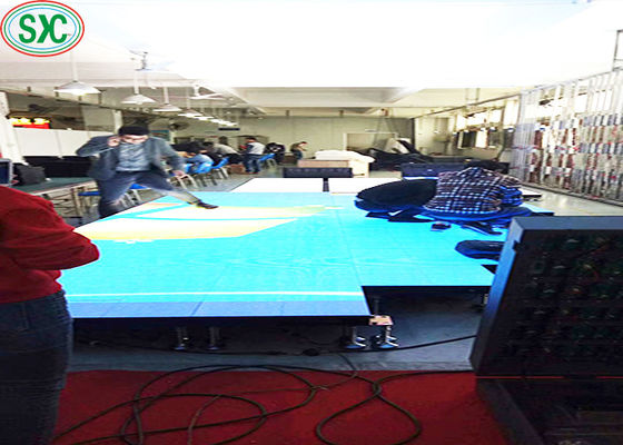 Bom preço SMD3528 Light Up Dance Floor 320x160mm Modulo LED, 960 X960mm Armário Led on-line