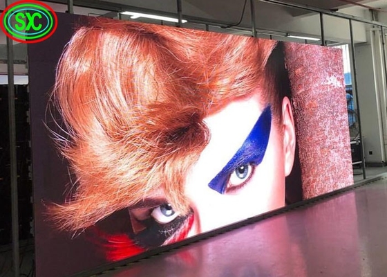 Ecrã de palco de alumínio de fundição em die Large HD 160x160mm P2.5 Ultra-HD Interior Poupança de energia LED Video Wall