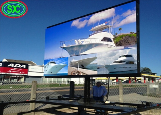 P8 Outdoor Full Color HD LED tela de alumínio fundido 15625 Dot Matrix/Sqm