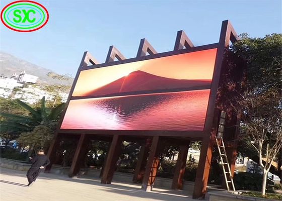 P6 SMD LED Billboard Screen 6mm Pixel Display de publicidade em cores completas