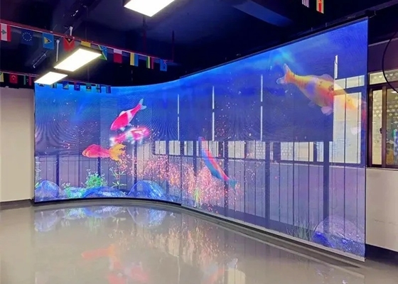 Display comercial transparente, Display LED transparente 1R1G1B