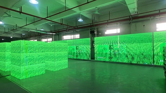 Large Rental Flexible Square Advertising Screen P3.91 Industrial LED Display para venda
