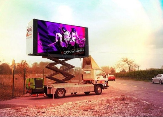 Aluguer de grande e personalizado display LED de publicidade exterior a cores 1R1G1B