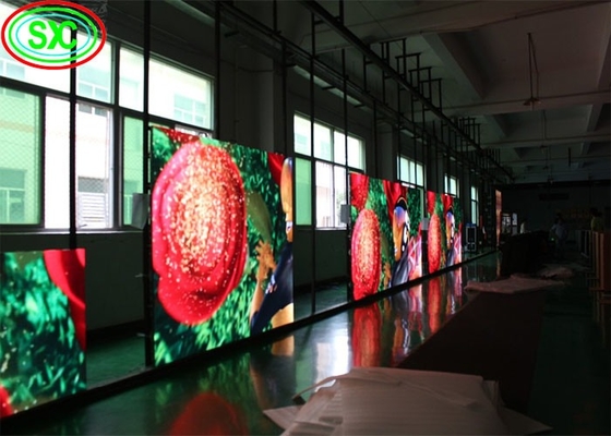 Ecrã de aluguer de LED leve e durável 960*960mm Tamanho do painel 0,154 Kg Peso do módulo