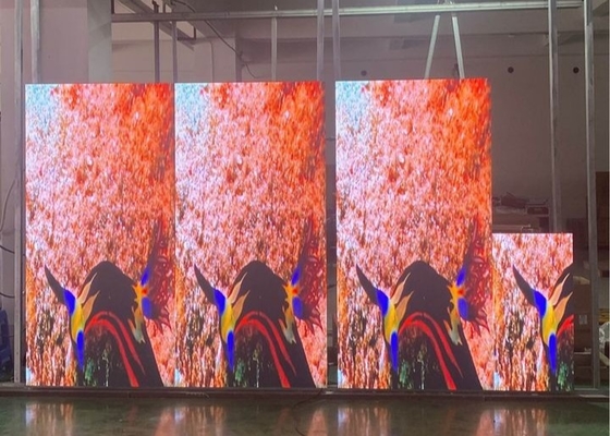 P4.81 Resolução Aluguer HD LED Display 250*250 Shopping Centros e ruas