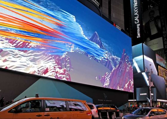 Bom preço Ecrã LED de alta luminosidade P4 para publicidade exterior com caixa de alumínio fundido on-line