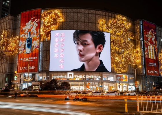 P8 Aluguel ao ar livre Display LED Full Color 256*128 Tamanho Display de Parede E Centro Comercial 32*16 Resolução