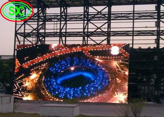 Ecrã de alumínio de fundição a óleo de LED de grande porte P6 para exibição/concerto, alta definição