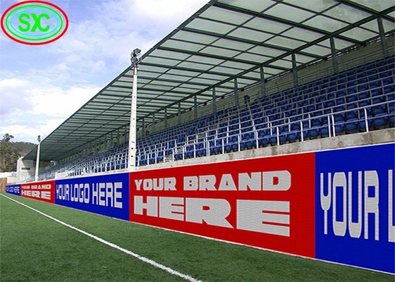 Display LED de estádio de taxa de quadros de 60Hz com quadro de aço laminado a frio e pacote de pixels SMD3535