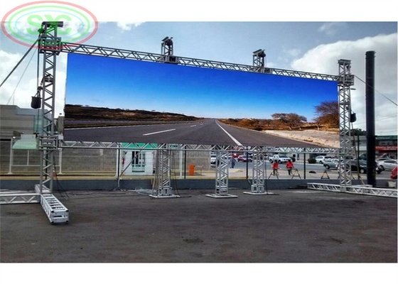 Aluguer SMD3535 Outdoor LED Display Board Publicity Screen Centro Comercial Rua Square