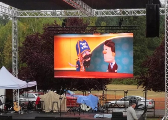 P3 Outdoor High-Density Full-Color RGB Large-Size LED Display Board Meanwell Potência