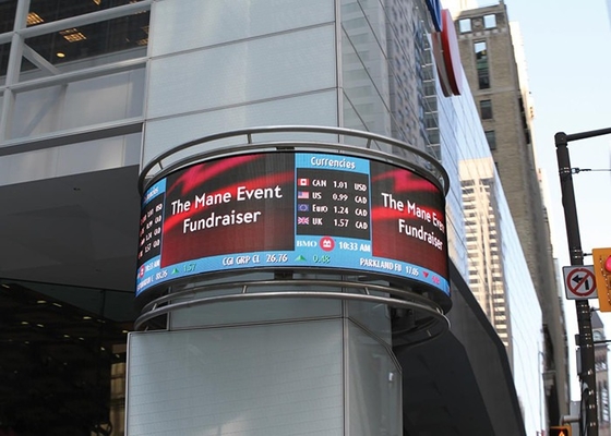 P3 Outdoor High-Density Full-Color RGB Large-Size LED Display Board Meanwell Potência
