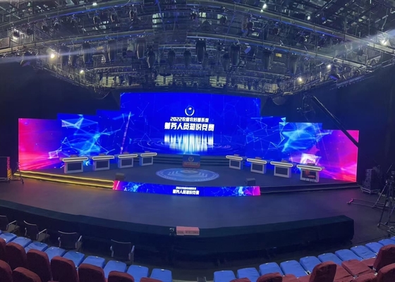 P6.67 Aluguer/Fixado RGB Full Color Slim LED Display Panel SMD para Conferência de Casamento em Palco